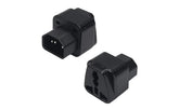 C13 Male To Universal Female Socket Power Adapter Converter